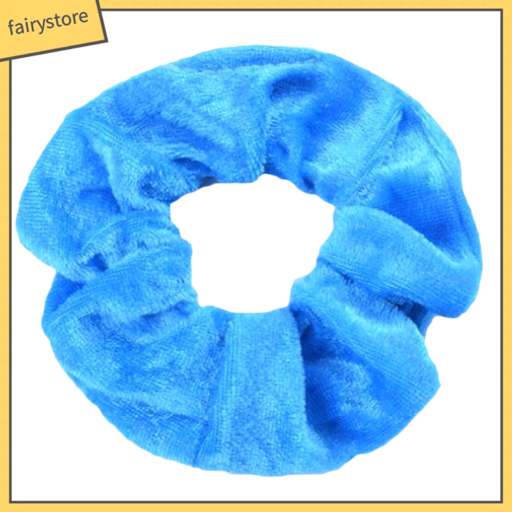 Dây Buộc Tóc Màu Trơn Thiết Kế Đơn Giản Cho Nữ