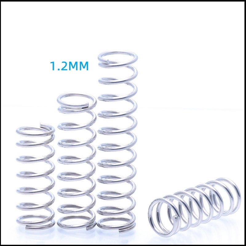 Lò Xo Inox Dày 1.2mm Dài 11 / 12 / 13 / 14 / 15mm Dài 10~100mm