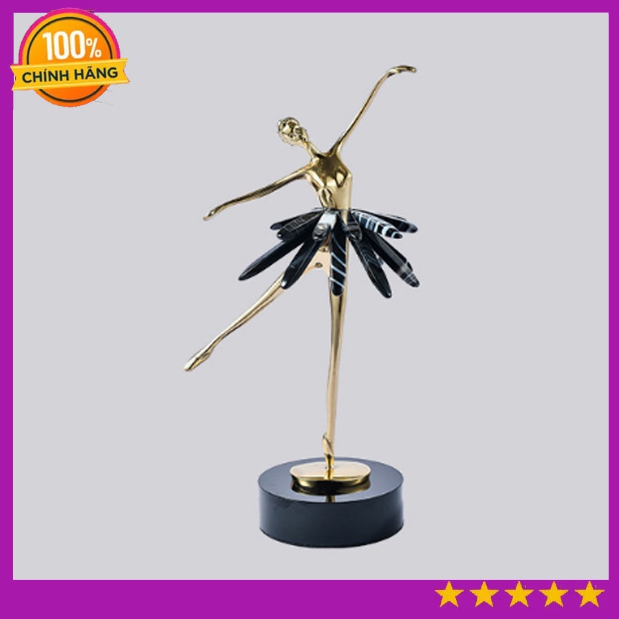 Vũ công balee decor cao cấp, tượng trang trí