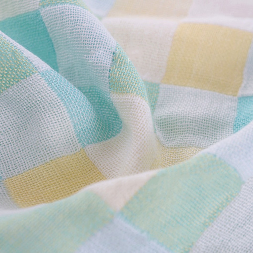 Khăn vuông bằng vải cotton dùng cho tay và mặt của trẻ 28 * 28cm