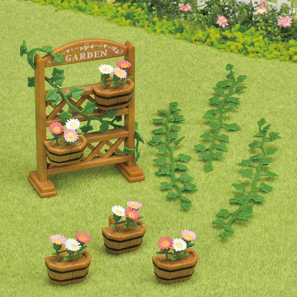 Sylvanian Families Bộ Trang Trí Vườn Hoa Garden Decoration Set