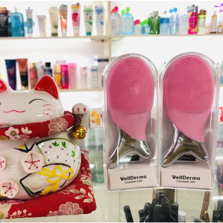 MÁY RỬA MẶT HÌNH CON CÁ  WELLDERMA CLEANSING FISH HÀN QUỐC CHÍNH HÃNG | BigBuy360 - bigbuy360.vn