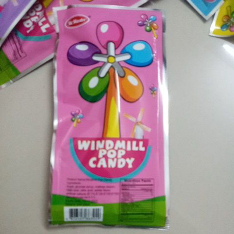 Kẹo mút hình chong chóng