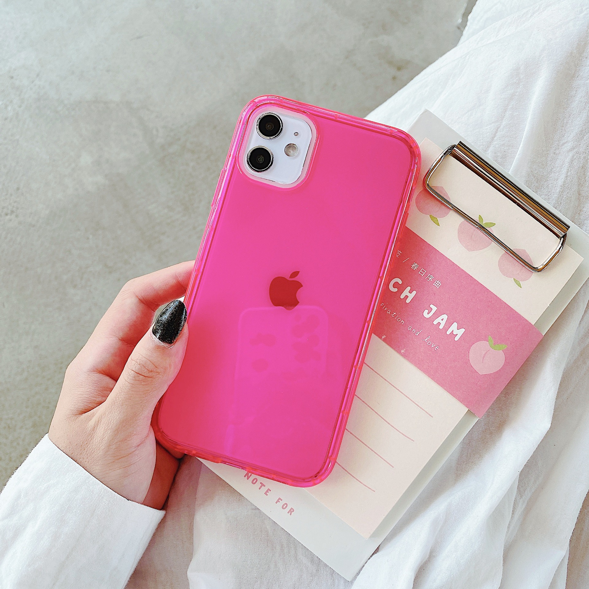 Ốp Lưng Silicone Màu Trơn Thời Trang Cho Iphone 6 / 7 / 8 Plus 11 Pro Max Xr Xs | BigBuy360 - bigbuy360.vn