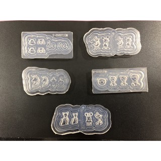 khuôn silicon nặn hình thú