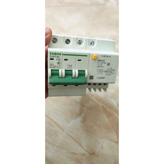 Aptomat 3 pha chống giật DZ47-63 C32