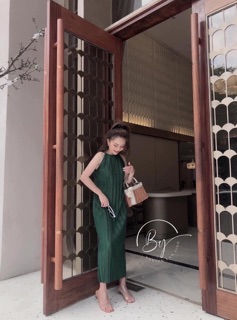 VÁY 2 DÂY LỤA NHŨ DẬP LY
