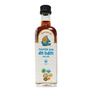 Nước mắm nhĩ ăn dặm cho bé Thuyền Xưa 41 độ đạm chai 65ml