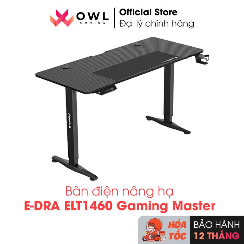 Bàn điện nâng hạ E-DRA ELT1460 Gaming Master (Hàng chính hãng)