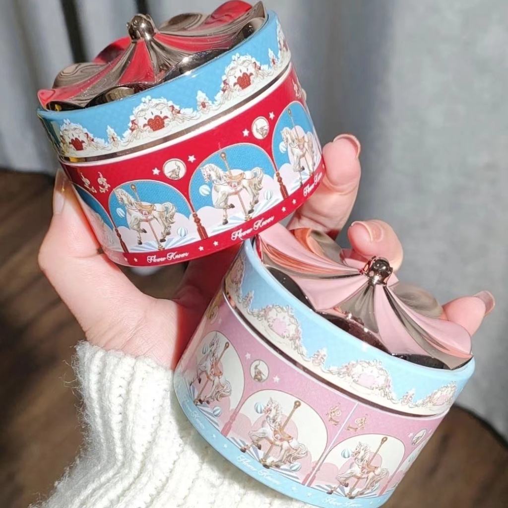 FLOWER KNOWS Phấn Phủ Dạng Bột Cố Định Lớp Trang Điểm Lâu Trôi Và Chống Thấm Nước Và Chống Mồ Hôi