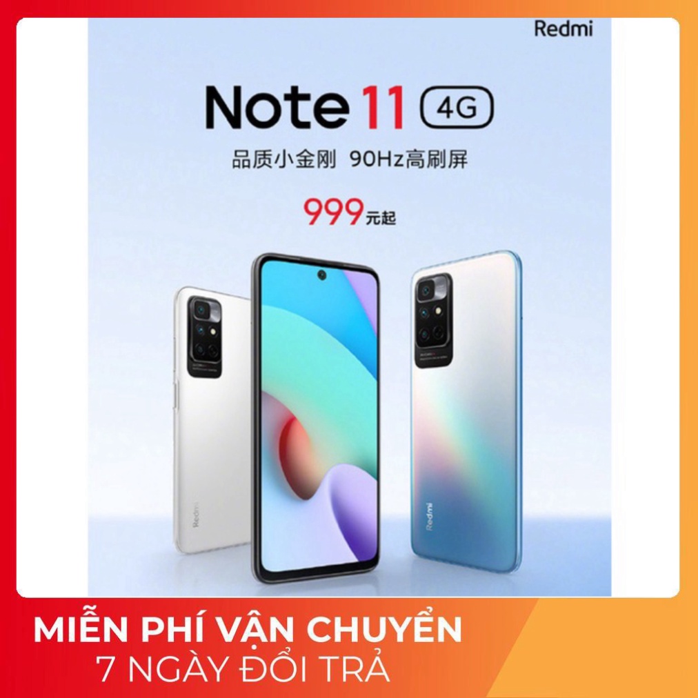 Điện thoại Xiaomi Redmi Note 11 5G |RAM 4 ROM 128GB| + Bảo hành 18 tháng