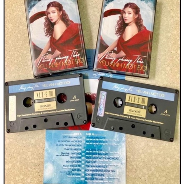 Băng Cassette Album Vol 2 Yêu Anh Một Đời - PHƯƠNG PHƯƠNG THẢO