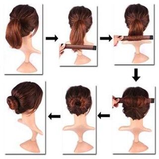 Combo 2 dụng cụ búi tóc tạo kiểu tóc hoàn hảo