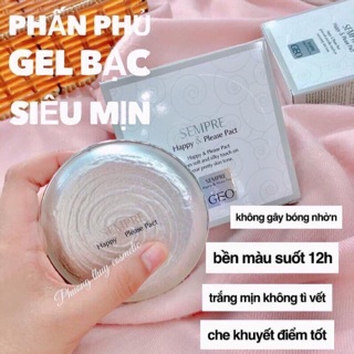 Phấn phủ Gel Bạc Sempre siêu kiềm dầu
