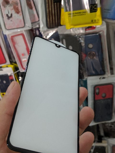 Kính cường lực ôm màn 3D cho Xiaomi Mi 9 / Mi CC9 dùng chung full màn full keo bóng mượt hạn chế vân tay siêu đẹp