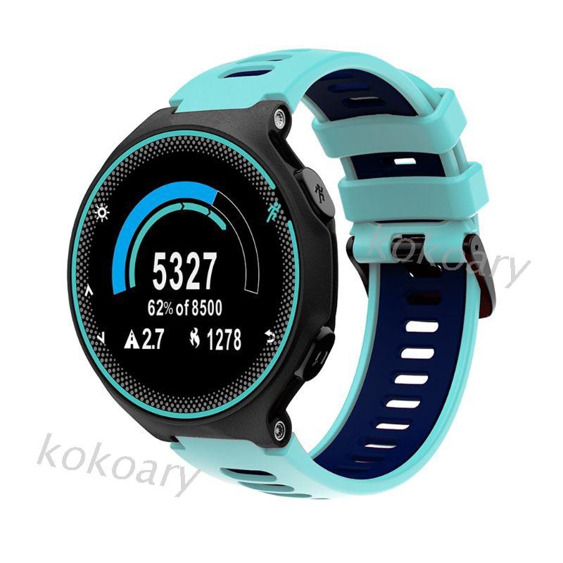 Dây Đeo Thay Thế Chất Liệu Silicon Cho  Đồng Hồ Thông Minh Garmin- Forerunner 735xt / 220 / 230 / 235