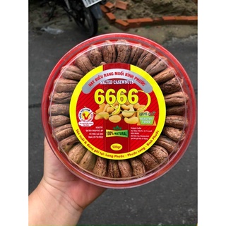 [ĐỒ TẾT] HẠT ĐIỀU RANG MUỐI BÌNH PHƯỚC HỘP 500GR