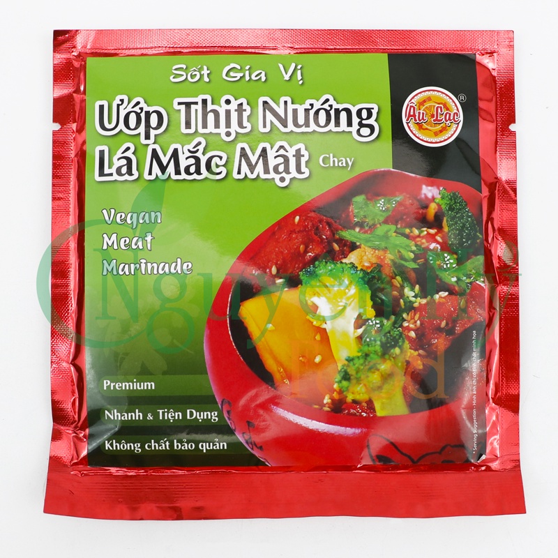 Sốt Gia Vị Thịt Nướng Lá Mật Chay Âu Lac_ 80ml/ 280ml