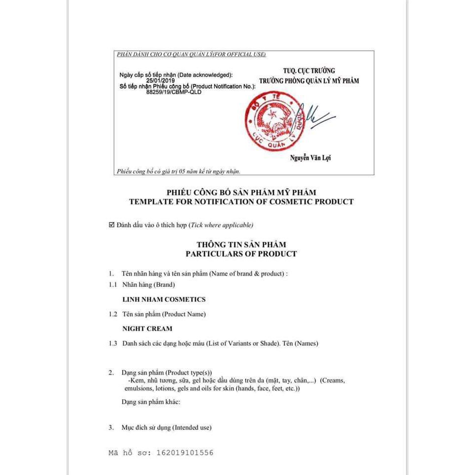 Kem đêm cao cấp Linh Nhâm | BigBuy360 - bigbuy360.vn