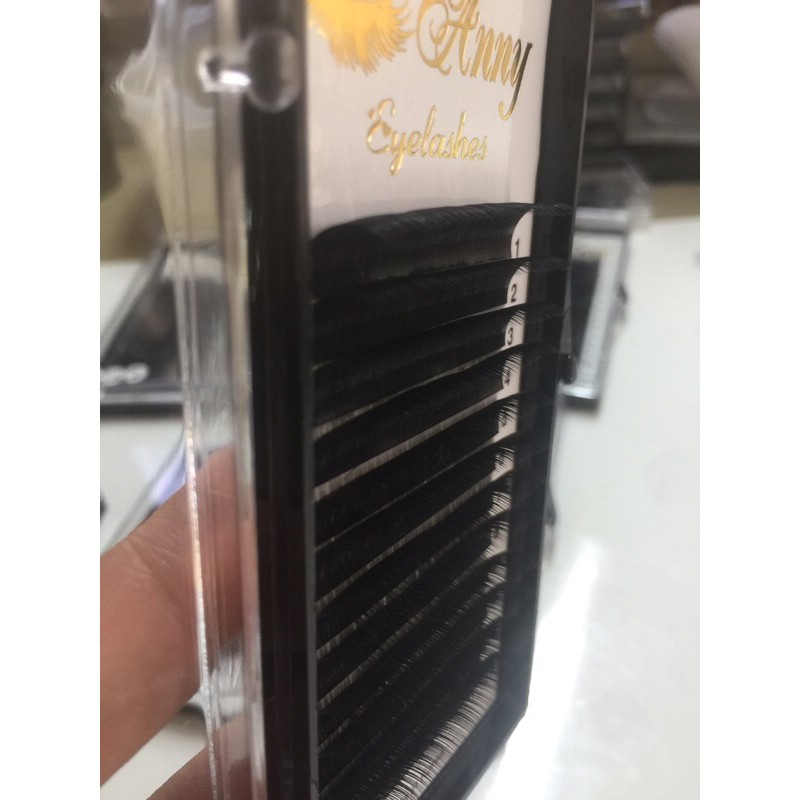 Mi khay mink đen bóng độ dày 0.20