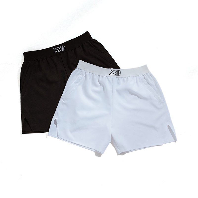 Quần Đùi Thun Thể Thao Nam Mẫu Short Form Rộng Xẻ Tà Cao Dù Gió Ngắn Ngang Đùi - Thương Hiệu X9 Sportswear - X012