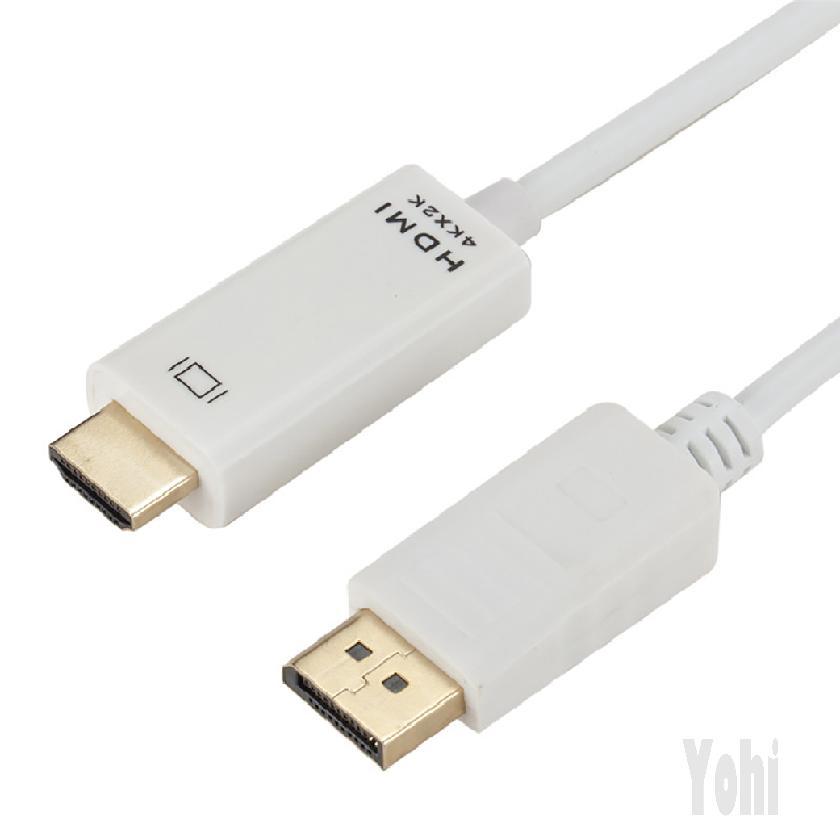Cáp chuyển DisplayPort đầu đực sang HDMI đầu cái dài 1.8m