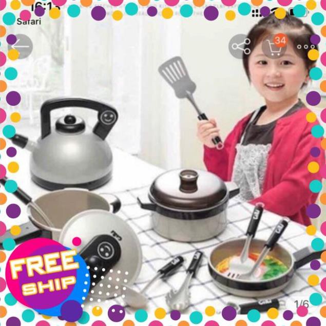 (1086) Đồ chơi nấu ăn cho bé (kembau) 1234