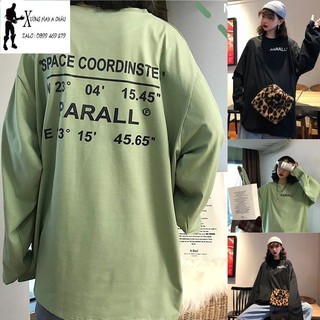 Áo thun tay dài form rộng Parall ulzzang thu đông UNISEX B041