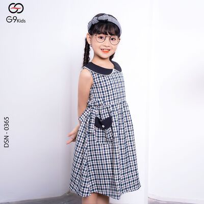 Đầm sát nách G9moza 0365 vớ chất liệu nhung tăm mềm mại