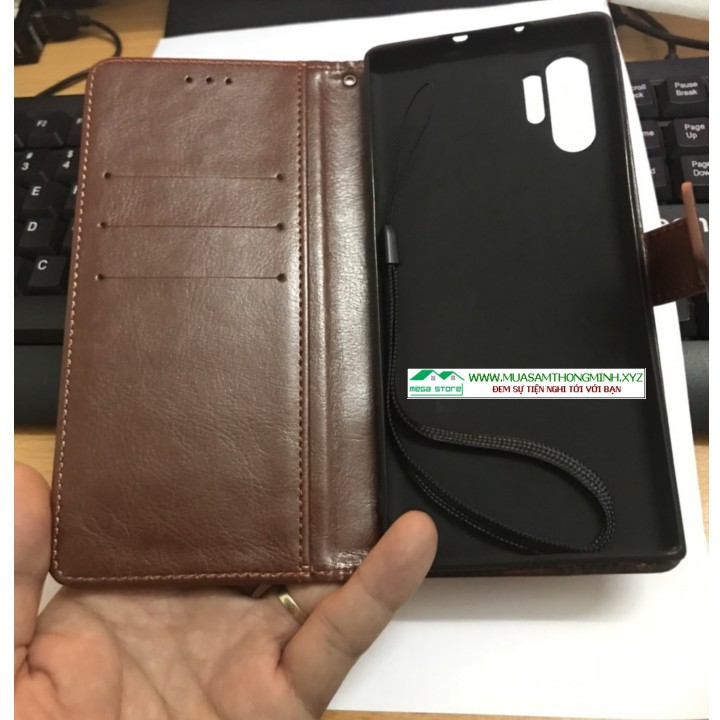Bao da Samsung Note 10 và Note 10 Plus đa năng nam châm hít