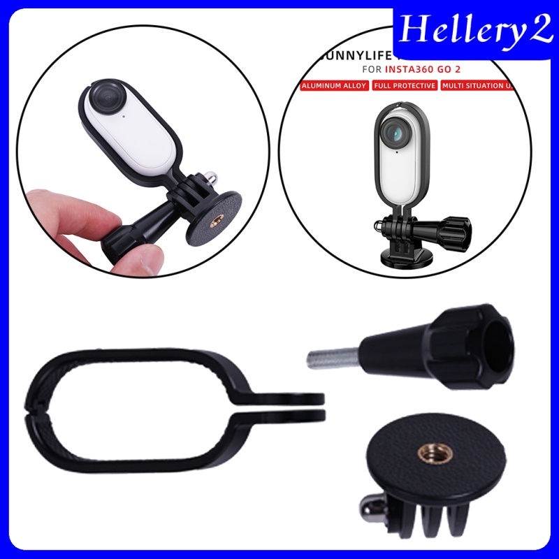 [HELLERY2] Metal Camera Holder Mount Frame Housing Frame for Selfie Stick Adapter