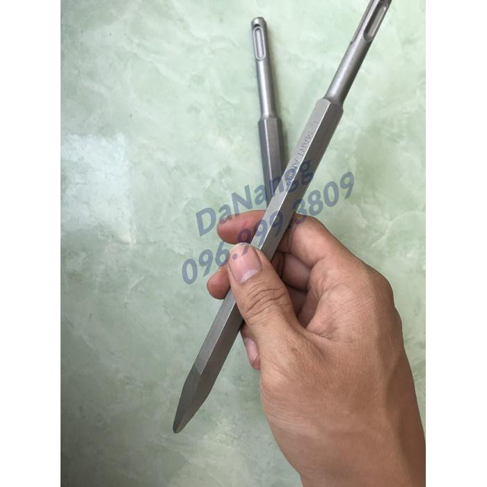 bộ 2 mũi đục cho máy khoan bê tông pi 14