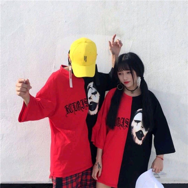 Áo mặt quỷ chất cooton UNISEX | BigBuy360 - bigbuy360.vn