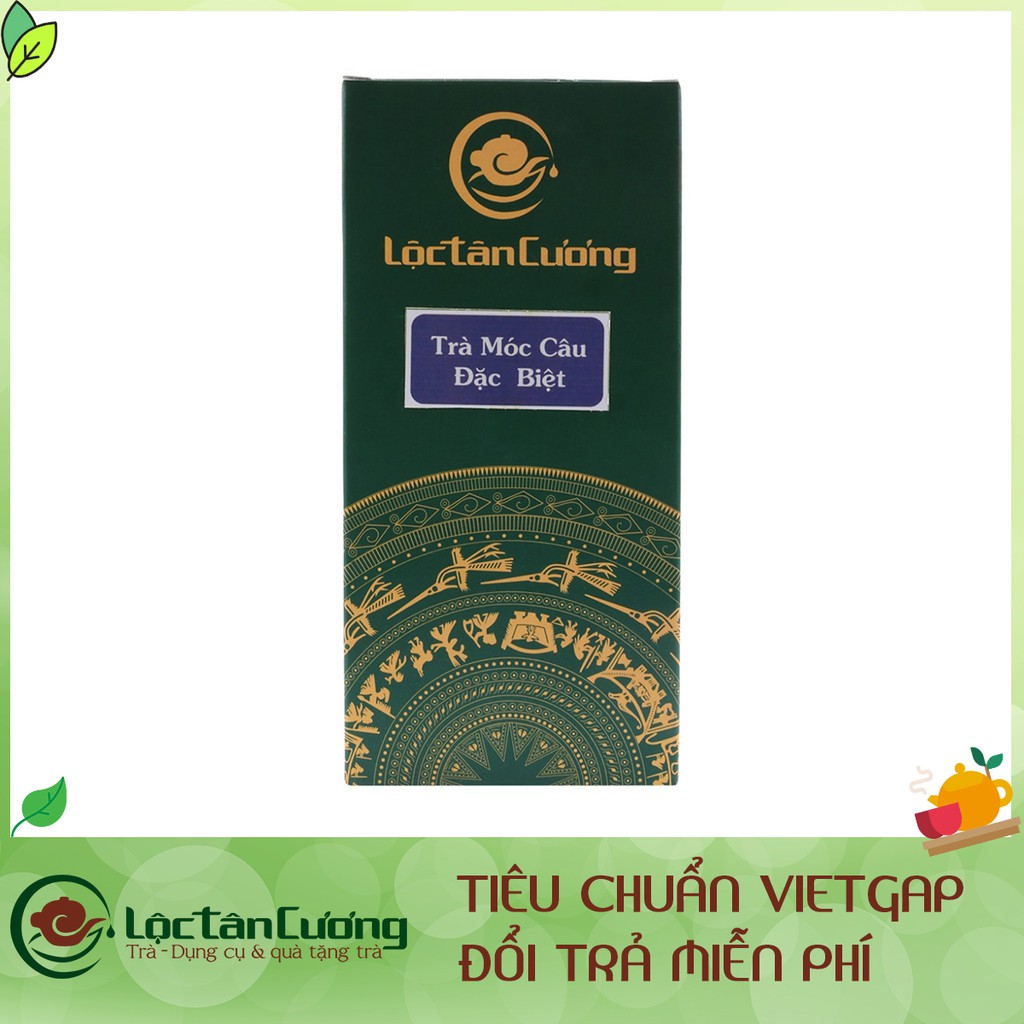 Trà Tân Cương Móc Câu Đặc Biệt Lộc Tân Cương Hộp 250g - Trà Sạch Tiêu Chuẩn VietGap