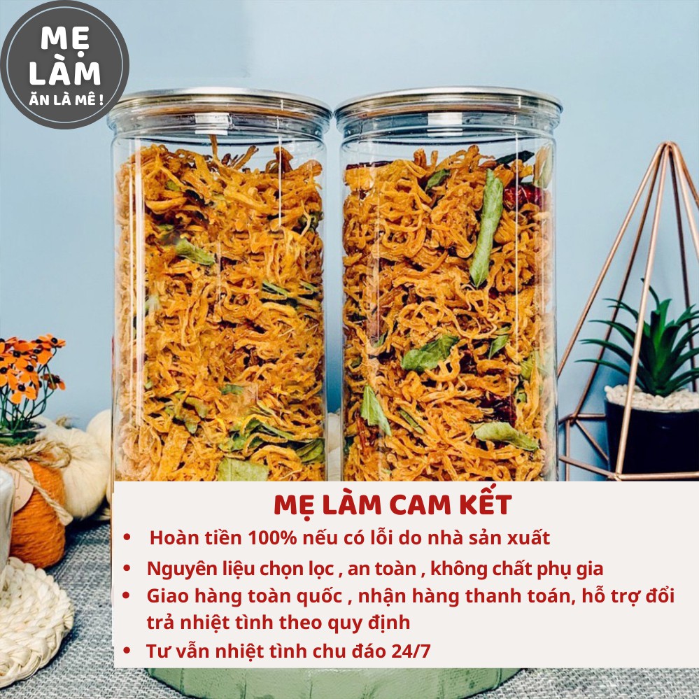 Khô gà lá chanh xé cay Mẹ Làm 300g đồ ăn vặt Sài Gòn vừa ngon vừa rẻ đảm bảo vệ sinh an toàn thực phẩm | BigBuy360 - bigbuy360.vn