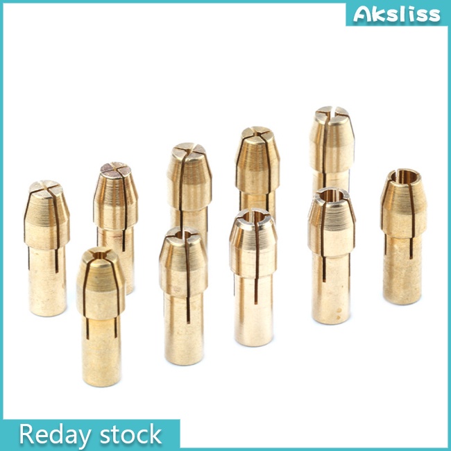 Set 11 Đầu Kẹp Cho Máy Mài Điện 0.5-3.2mm 4.8mm