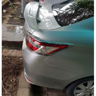 Ốp viền đèn pha, hậu Vios 2014- 2017 mạ crom sáng bóng
