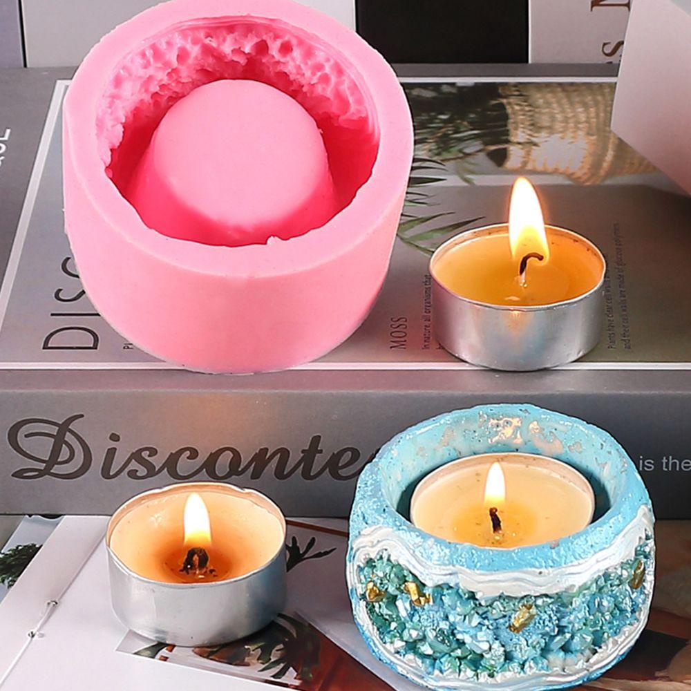 GOGOUP Khuôn Silicone Làm Chậu Hoa / Nến Bằng Resin Độc Đáo DIY