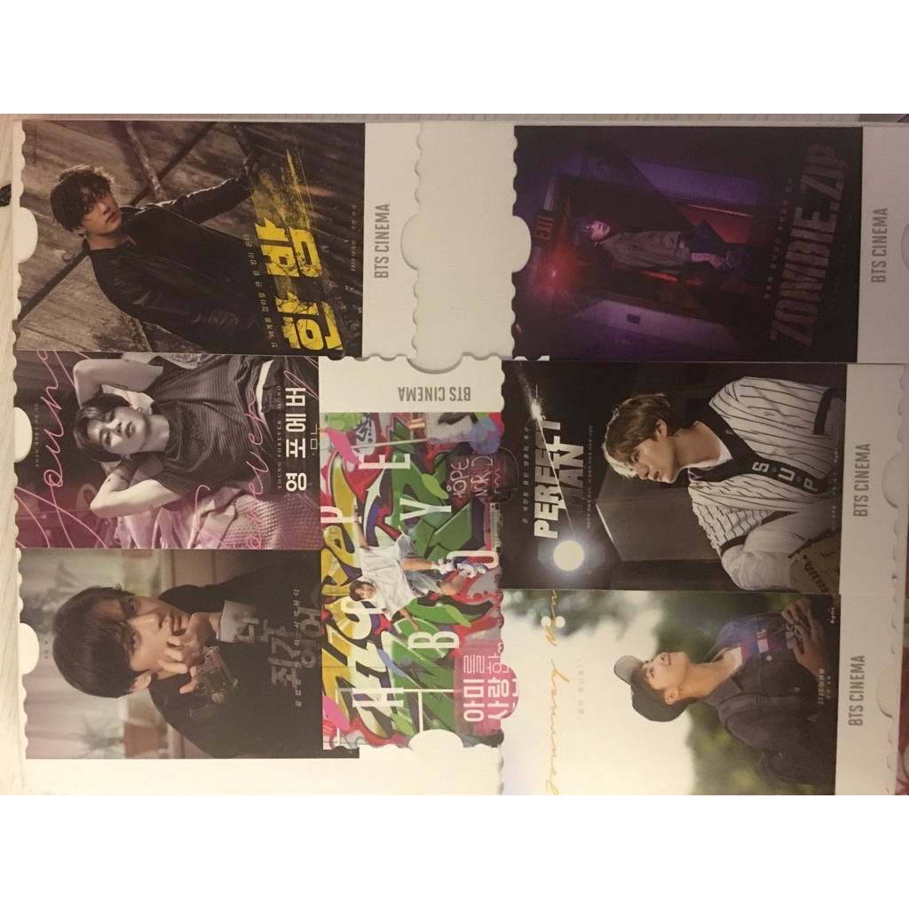 Bộ 7 thẻ BTS Cinema hàng chính hãng