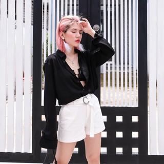 Short âu nữ kèm belt