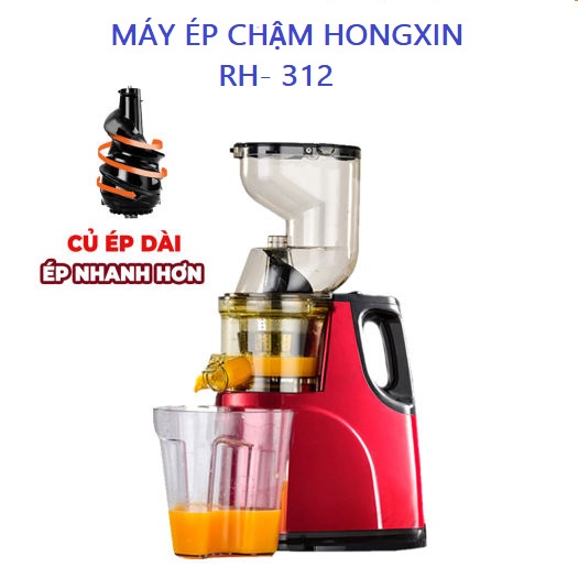 MÁY ÉP CHẬM/ MÁY ÉP TRÁI CÂY HONGXIN RH-312 ÉP NGUYÊN QUẢ LẤY NƯỚC NGUYÊN CHẤT