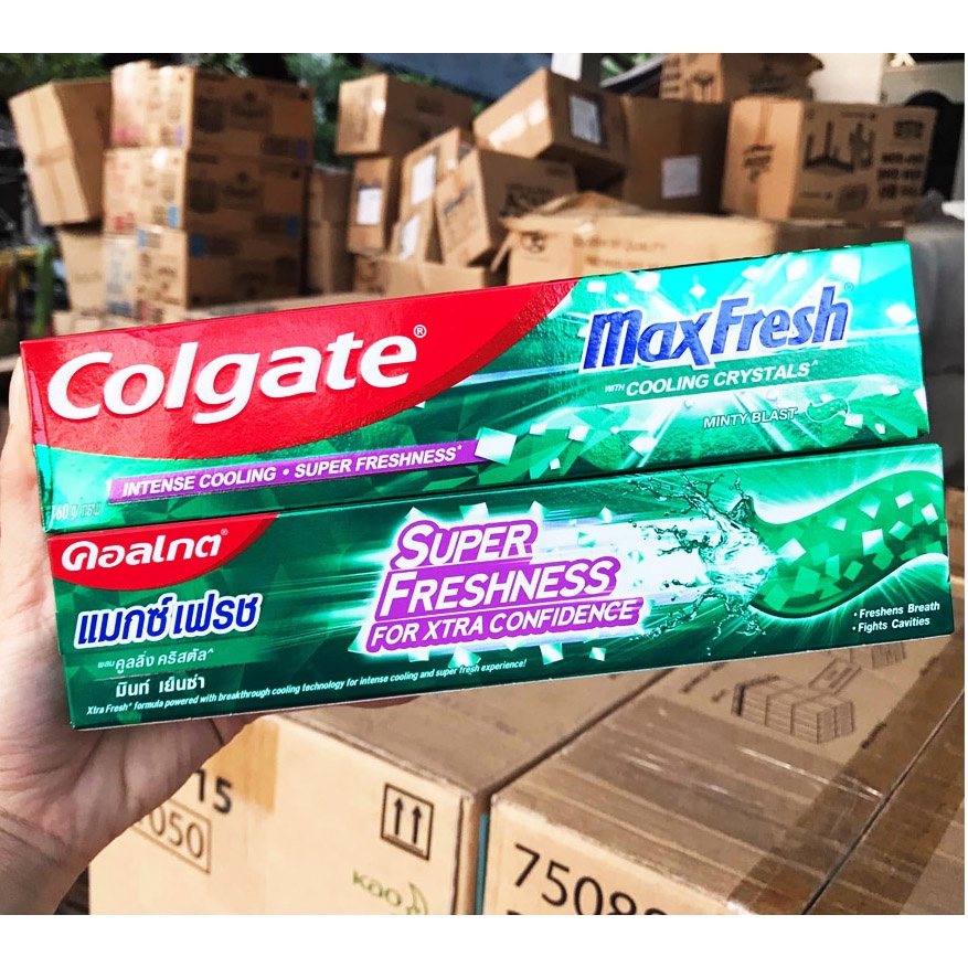 Kem đánh răng Colgate Maxfresh Thái Lan 155g