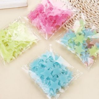 Gói 100 sao dạ quang dán tường
