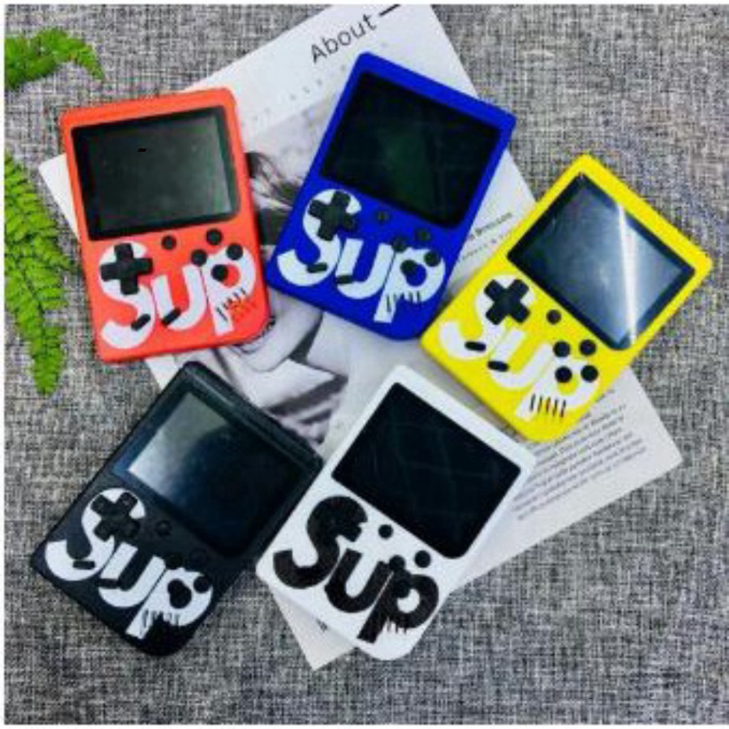 MÁY CHƠI GAME 4 NÚT CẦM TAY SUP GAME BOX 400 IN 1