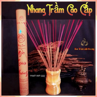 Hộp Nhang Trầm Hương Quảng Nam Loại Đặc Biệt Cao Cấp - Hương Thơm Tự Nhiên Không Hóa Chất An Toàn - Hộp 100 Nén
