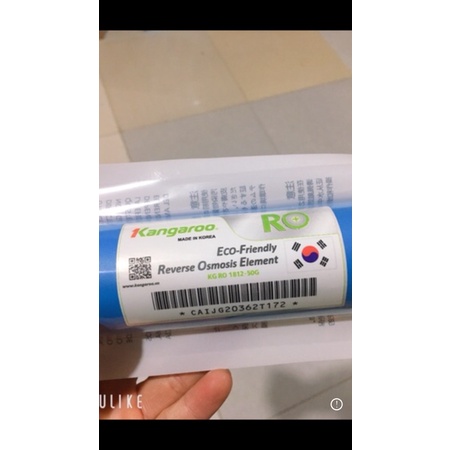 Màng ro số 4 kangaro chính hãng máy lọc nước ro gia đình