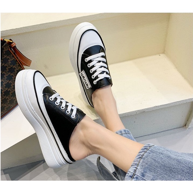 Sục Thể Thao Nữ Cao 8cm Hàng Quảng Châu Đi Nhẹ,Êm Chân