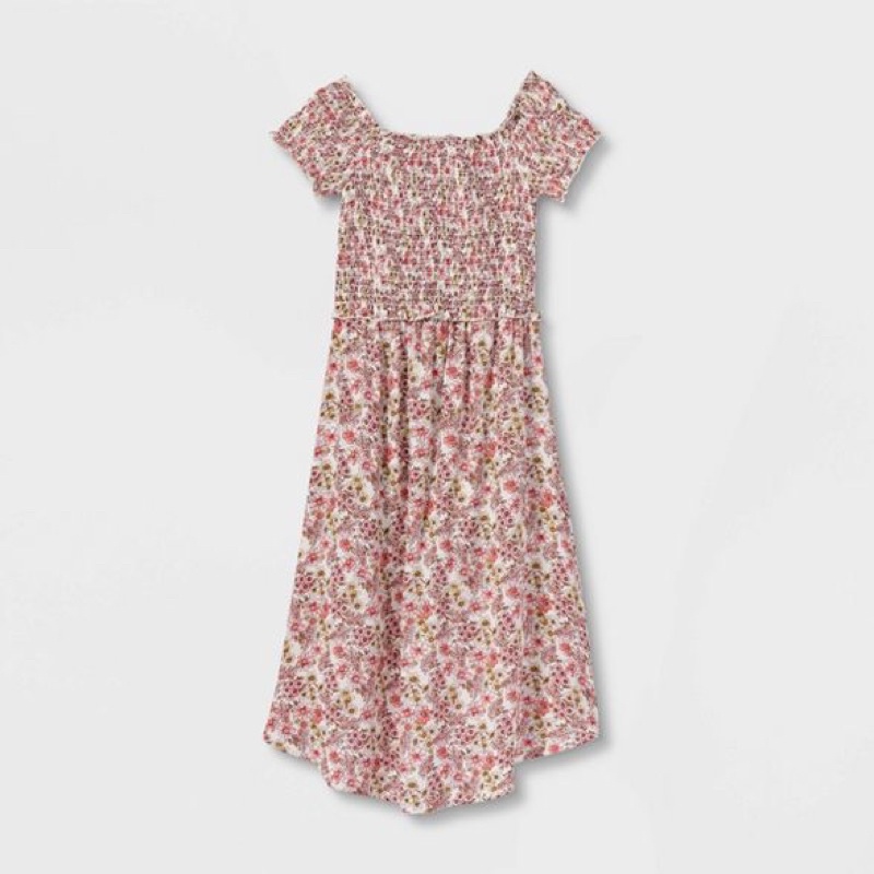 Váy Kiểu Jumsuit Bé Gái Hoa Nhí Art Class