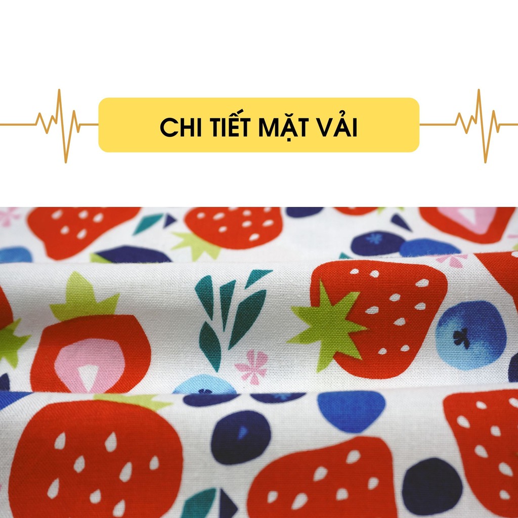 Set váy áo dài cách tân AZUNA KIDS cho người lớn, mẹ bé - vải cotton thô hàn quốc