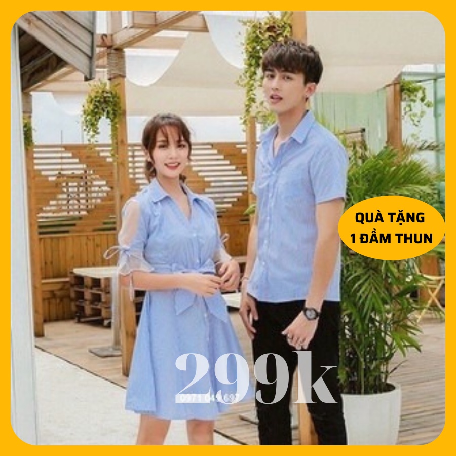 Áo Đôi Áo Cặp Nam Nữ Cao Cấp, Đồ đôi nam nữ đẹp, đồ đôi đi biển, áo đôi chụp hình cưới,áo đôi đi biển giá tốt nhất Xoppi